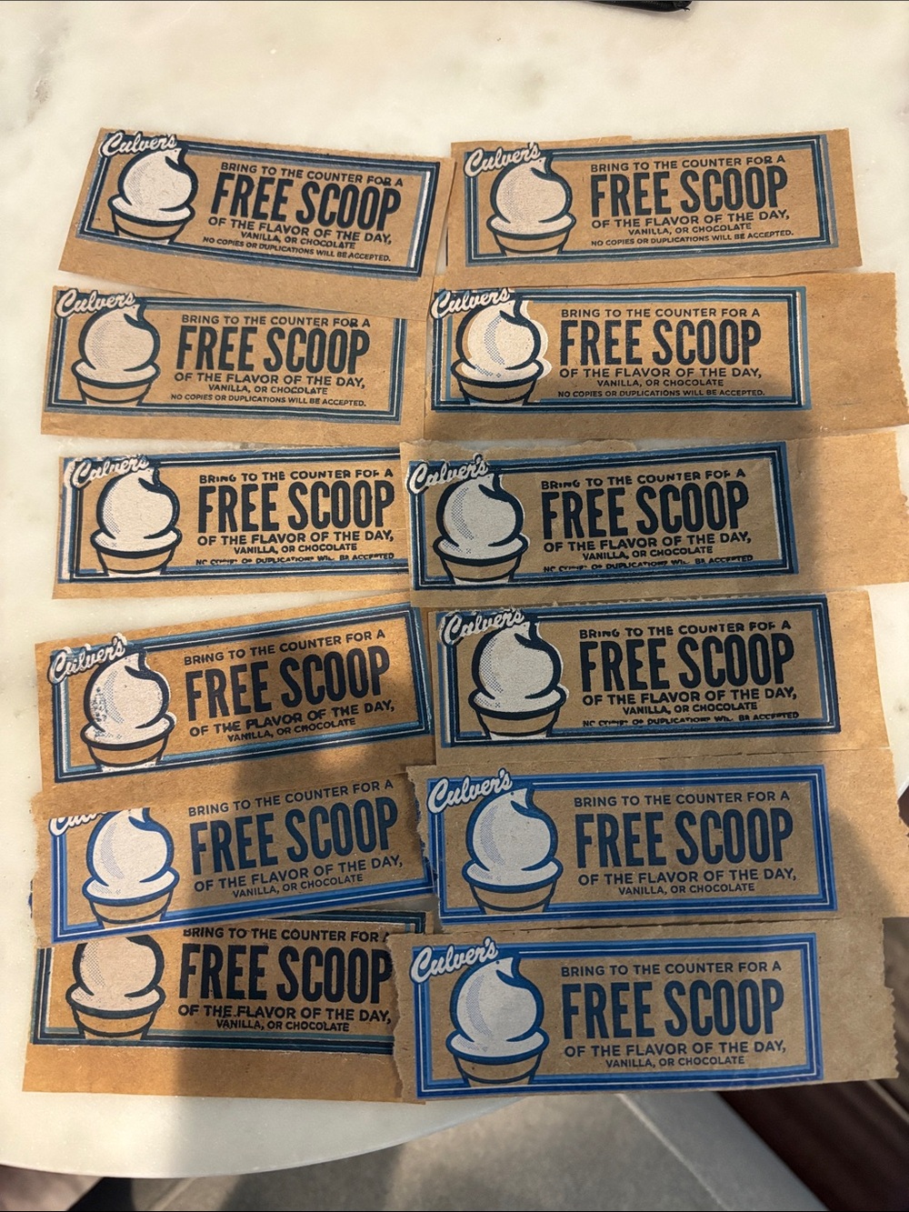 Culvers Free Scoop Coupons (12)